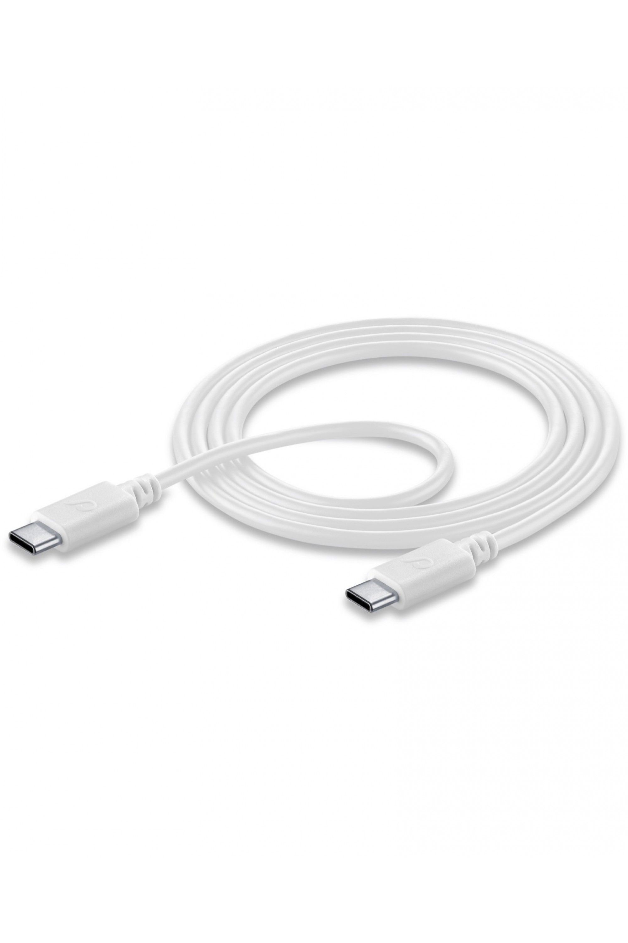 CellularLine USB-C Kabel - 1.2 m - Wit