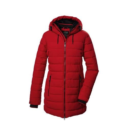 Killtec Gewatteerde Outdoorjas Rood