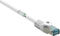 Renkforce RF-5043912 RJ45 Netwerkkabel, patchkabel CAT 6A S/FTP 10.00 m Wit