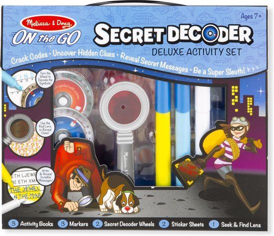 Melissa & Doug Geheime Spionnen Deluxe Activiteitenset - 3+ jaar