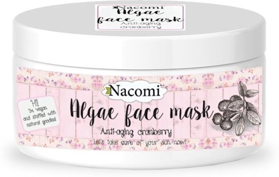 Nacomi Algae face mask - Anti-aging cranberry 42g