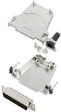 TRU COMPONENTS TCDTZF25DMPK 7708992 D-sub male connector-set 180 ° Aantal polen: 25 Soldeerkelk 1 stuk(s)