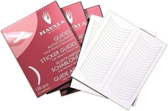 Mavala French Manicure Sticker Guides - 120 stuks