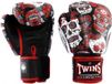 Twins Special FBGVL4 Fantasy 4 Skull Bokshandschoenen – Echt Leer – Muay Thai & Kickboksen – Rood – 12 oz