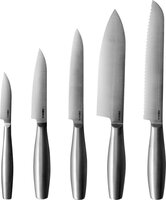 Boska Messenset Copenhagen - 5-Piece Kitchen Knife Set - Stainless Steel - Dishwasher Safe