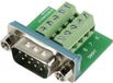 TRU COMPONENTS DSUB09M-10TB-2 1229332 D-sub stekker 90 ° Aantal polen: 9 Schroeven 1 stuk(s)