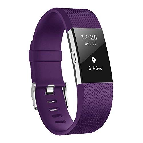 AOCGO Reservebandjes voor Fitbit Charge 2 - Violet
