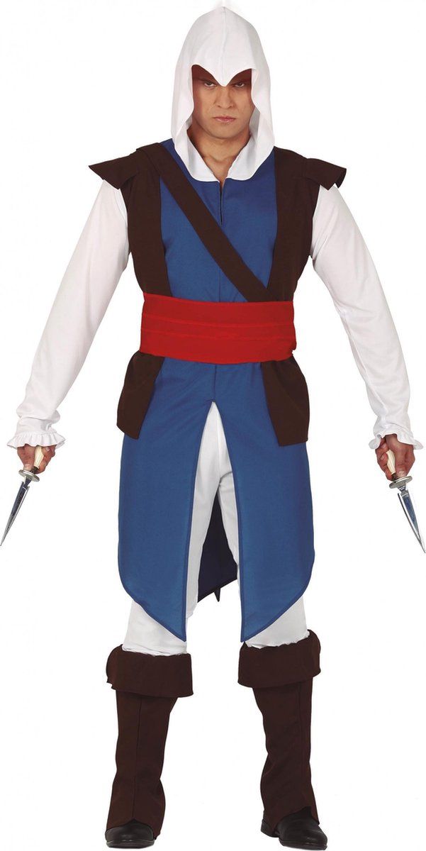 Fiestas Guirca Rover Verkleedpak Heren Blauw Maat L