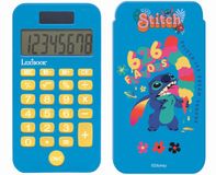 Lexibook Stitch 8 Digits calculatrice avec étui de protection