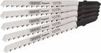 Draper DT101BR 100mm Jigsaw Blade Set (5 delig)