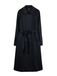 GOBI Cashmere Tussenmantel 'Cashmere Wrap Coat with Belt' zwart