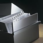 3L Index Strips, White Preprinted, 10x150mm, 5 Pieces