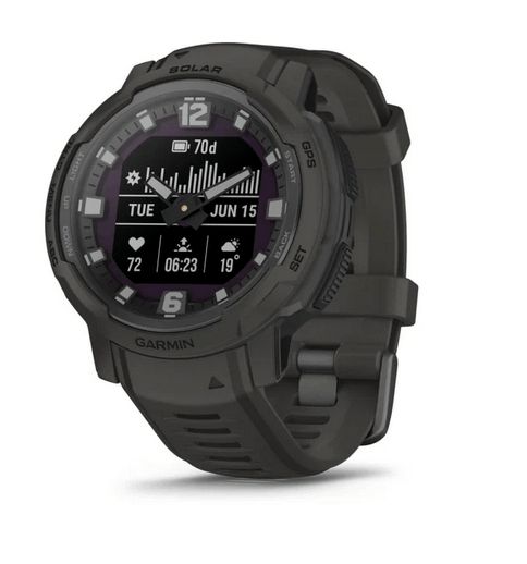 Garmin Instinct Crossover Solar Smartwatch - Graphite - 010-02730-01