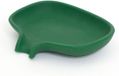 Bosign Porte-savon - Soap Saver - Flow - Vert foncé - Petit - 10,8 x 8,5 cm