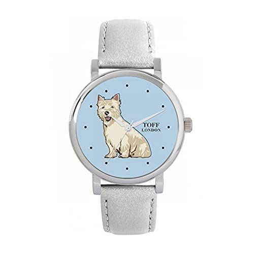 Toff London West Highland Terrier Hondenhorloge - 5059656808565