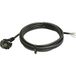 as - Schwabe 70832 PVC-Aansluitkabel, 3 meter Kabellengte, Zwart