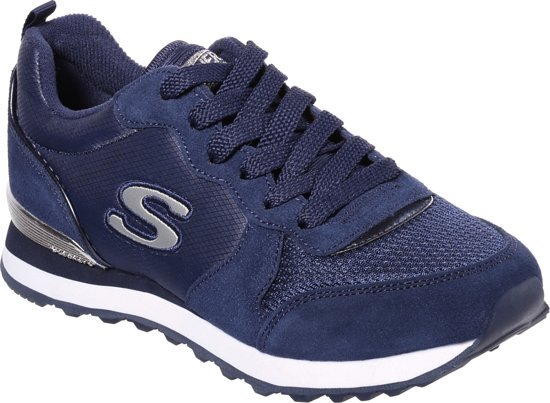 SKECHERS RetrosOg 85Goldn Gurl Sneakers Dames - Navy - Maat 39