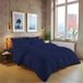 Solidchoice - Housse de couette unie 100% coton égyptien 200 TC