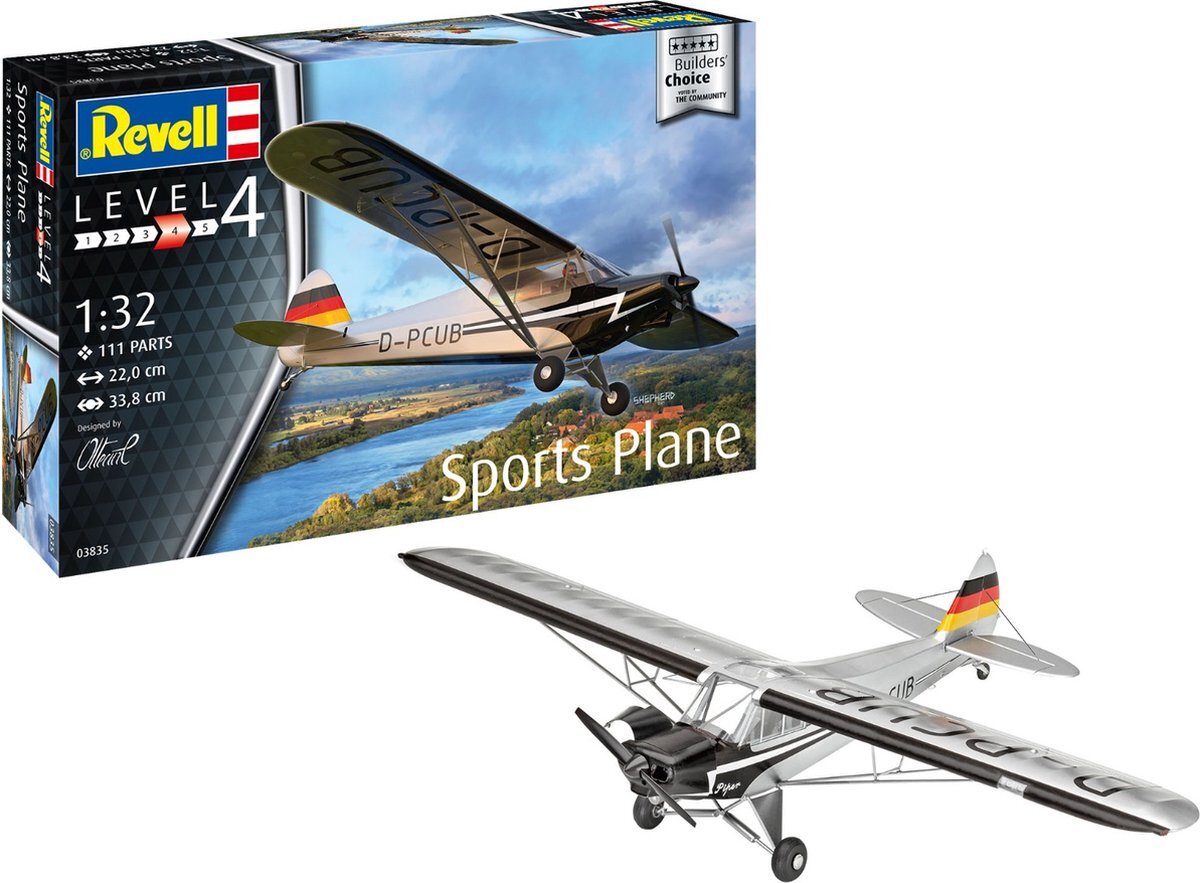 Revell 1:32 03835 Sports Plane Plastic kit