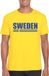 Bellatio Decorations Shoppartners Bv Geel Zweden supporter t-shirt voor heren - Zweedse vlag shirts XL