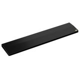 GLORIOUS Houten Toetsenbord Polssteun 100% Esdoorn | Zwart Massief Hout, Glad Zweetbestendig Oppervlak, Oliebestendig, Antislip Rubberen Basis, 455x102x20mm, Ontspannen