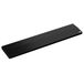 GLORIOUS Houten Toetsenbord Polssteun 100% Esdoorn | Zwart Massief Hout, Glad Zweetbestendig Oppervlak, Oliebestendig, Antislip Rubberen Basis, 455x102x20mm, Ontspannen