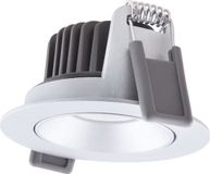 Ledvance LED Spot Adjust Aluminium Zilver 8W 680lm 36D - 930 Warm Wit