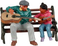 Lemax La leçon de musique Maisons de Noël & Villages de Noël