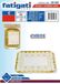 FATIGATI SRL L.Snoep dienblad + centrum RETT. 1 stuk 37 x 28, zoals afgebeeld