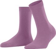 FALKE Cosy Wool eenkleurig wol sokken dames roze - maat 35-38