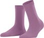 FALKE Cosy Wool eenkleurig wol sokken dames roze - maat 35-38