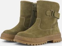 Develab Enkellaarsjes groen Nubuck - Heren - Maat 25