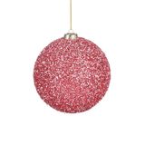 Mica Decorations Lametta décoratif 15cm en plastique, couleur rose 1 pièce
