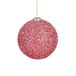Mica Decorations Lametta décoratif 15cm en plastique, couleur rose 1 pièce
