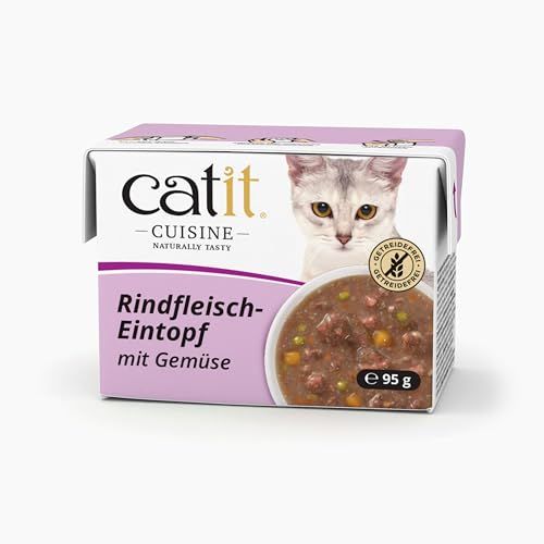 Catit Cousine Kattenstoofpot - Rundvlees met Groenten - 95g