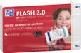 Oxford Flash 2.0 - Flashcards - Blanco - A7 - Wit - 80 stuks