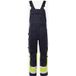 Fristads Flamestat Amerikaanse overall stretch high vis klasse 1 2168 ATHF - Hi-Vis geel/marineblauw - C50