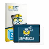 BROTECT - Screenprotector voor Acer Iconia iM11 - Folie Beschermfolie transparant 2 Stuks