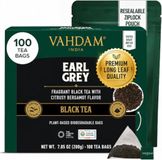 VAHDAM, Bio-Earl Grey Teeblätter (100 Teebeutel)