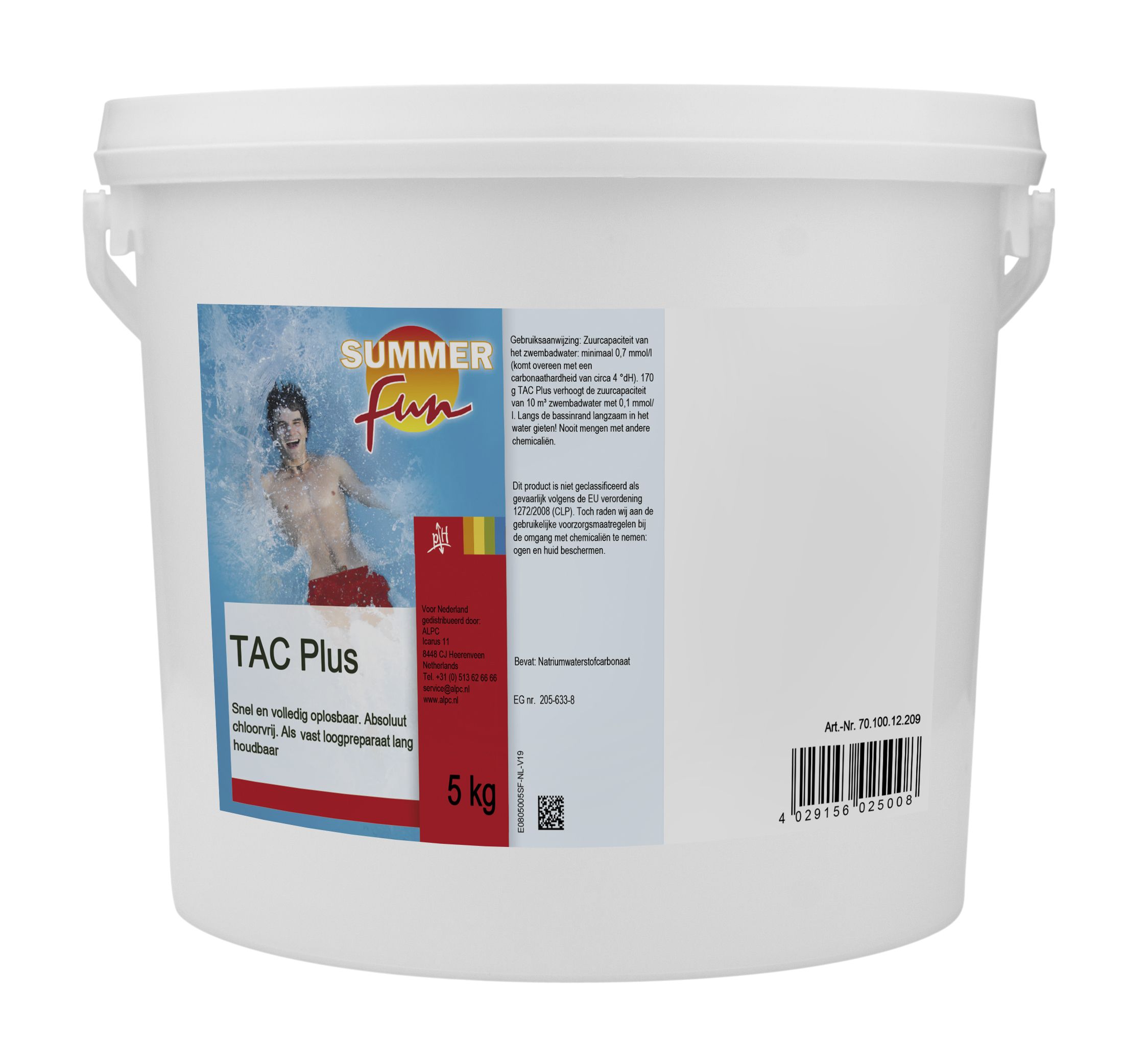 Summer Fun TAC plus 5 kg - pH stabilizer for swimming pools