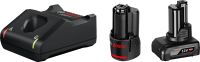 Bosch 12V Accu Set - 2.0Ah + 4.0Ah + Oplader