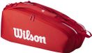 Wilson Super Tour x15 Sac de tennis 2025 Rouge