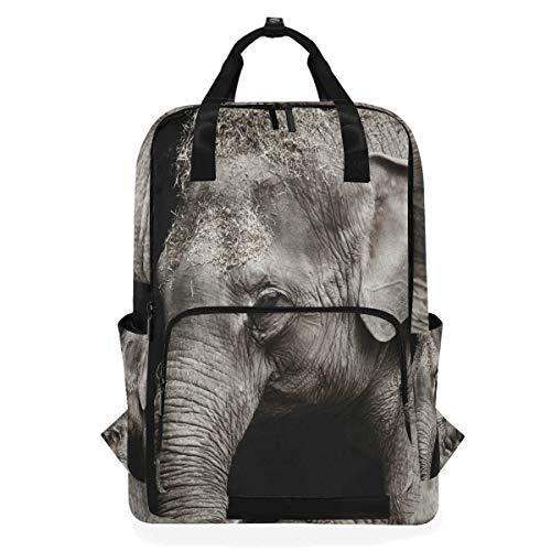 MONTOJ reisrugzak dier olifant met stro school rugzak