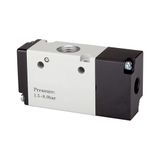 Riegler 3/2-wegventiel, pneumatisch, 3A, monostabiel, NO, M5, werkdruk 1,5-8 bar, temperatuurbereik max. 70 °C, 300 l/min.