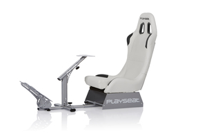 Playseat Evolution White Gaming Chair - Padded Seat - Racing Theme - Universal
