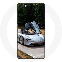 Maniacase Hoesje voor Huawei P8 Lite Formule 1 McLaren Auto Grijs