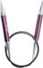 KnitPro Zing aiguille circulaire avec câble fixe 12 mm 80 cm