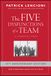 The Five Dysfunctions of a Team: A Leadership Fable, 20th Anniversary Edition: 13