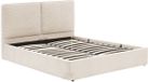 Wonta Lit coffre rectangulaire 160x200cm beige