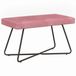 vidaXL Sofa Rose 80 x 40 x 45 cm velours